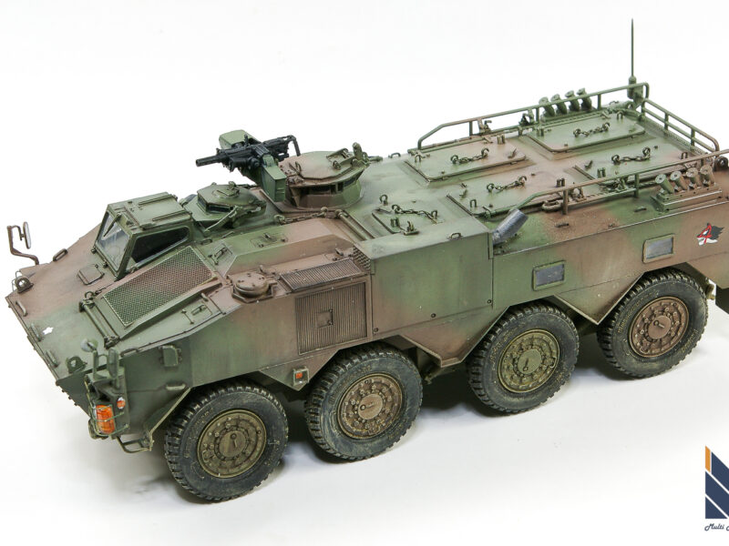 モノクローム／トランぺッター　1/35 陸上自衛隊　96式装輪装甲車　プラモデル　完成品