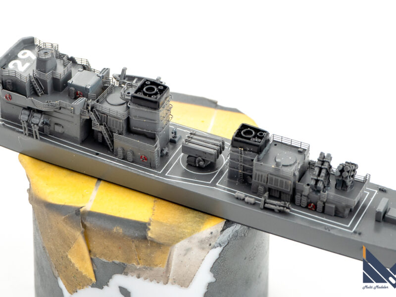 ハセガワ　1/700　海上自衛隊護衛艦　あぶくま　プラモデル　製作中