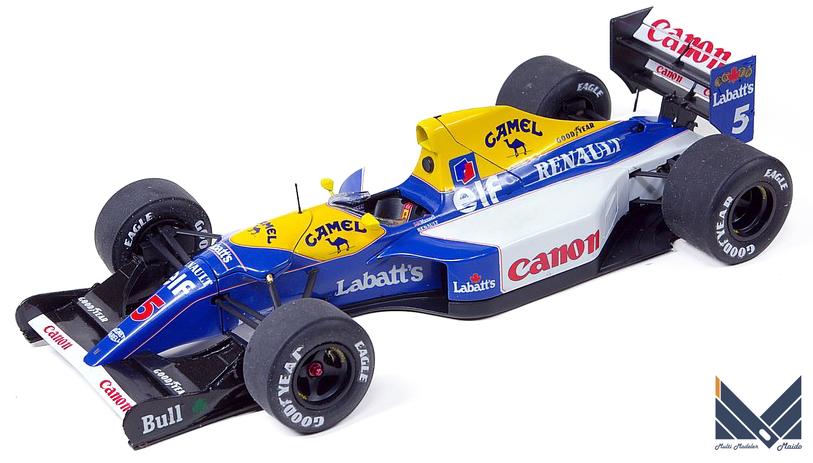 ウィリアムズ・ルノーFW14B F1レーシングカー自動車ピンバッジZ23682 