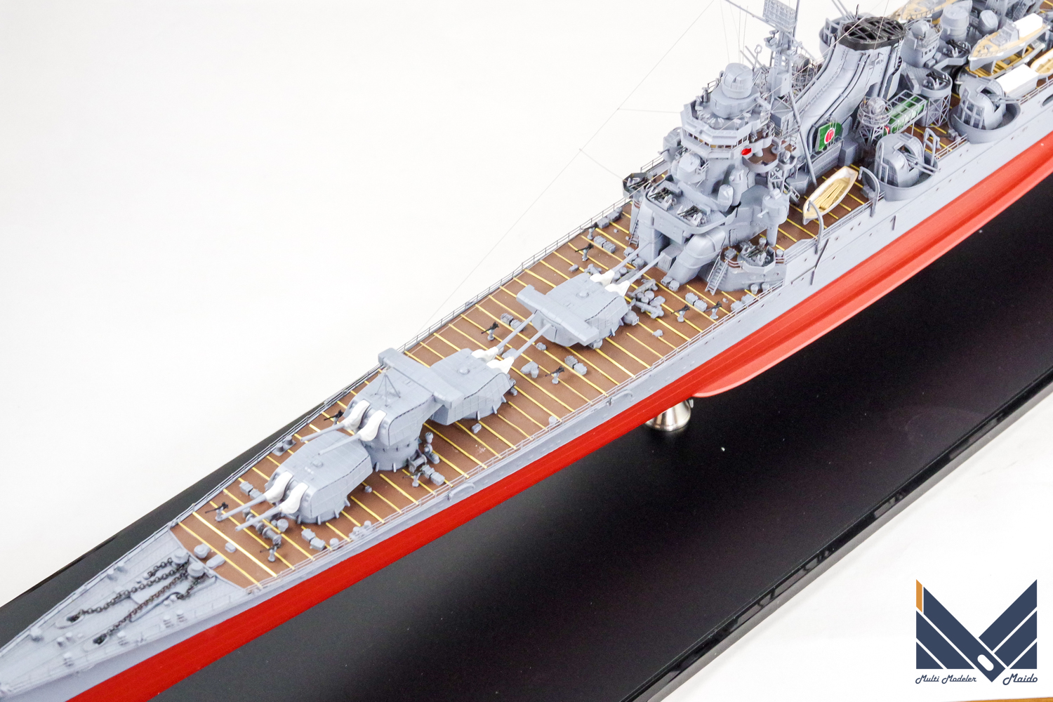 タミヤ 1/350 重巡洋艦「利根」完成品 tamiya tone 艦船模型完成品