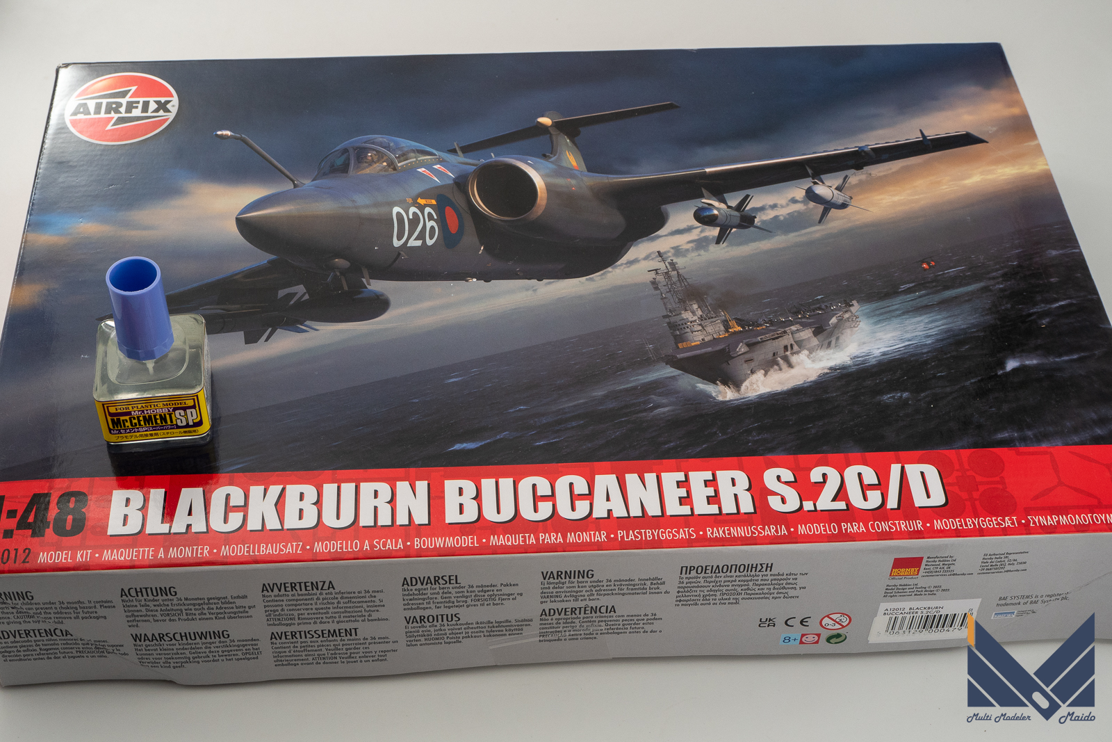 エアフィックス 1/48 バッカニア キット紹介１ Blackburn Buccaneer
