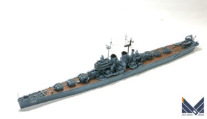 アドミラルティモデル　1/700 アメリカ海軍ウースター型軽巡洋艦　ロアノーク　レジンキット　完成品