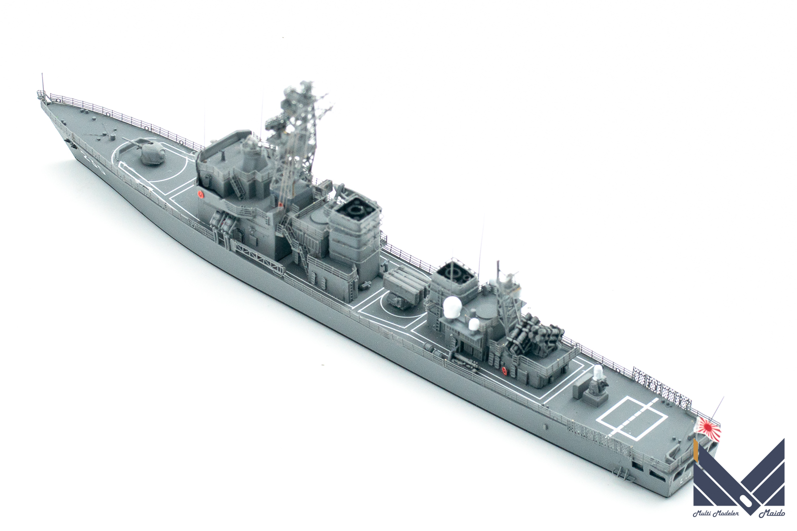 ハセガワ 1/700 海上自衛隊護衛艦 じんつう 2022 完成品 JMSDF Jintsu 