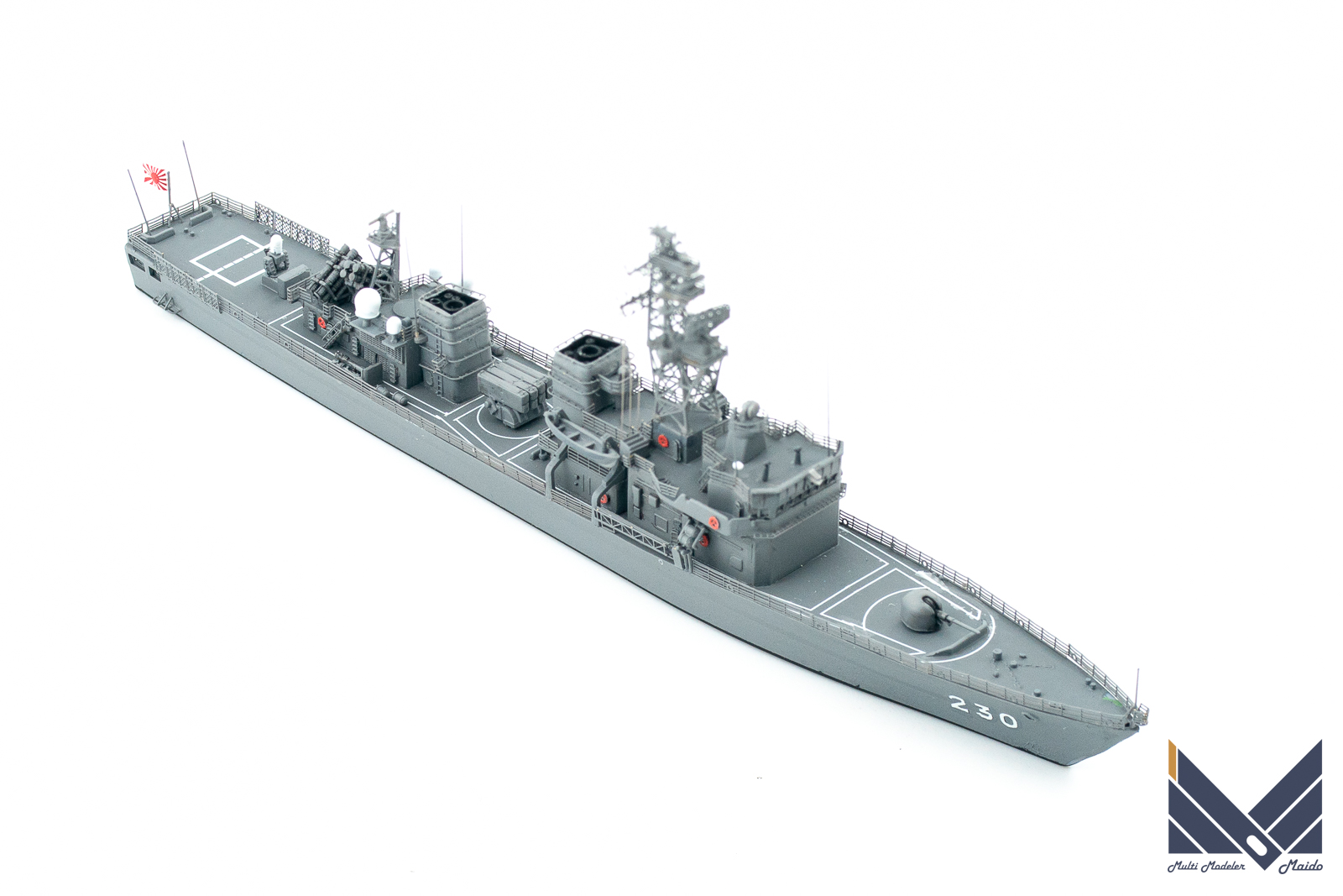 ハセガワ　1/700　海上自衛隊　護衛艦　じんつう　2022　ハイパーディテールプラモデル　完成品