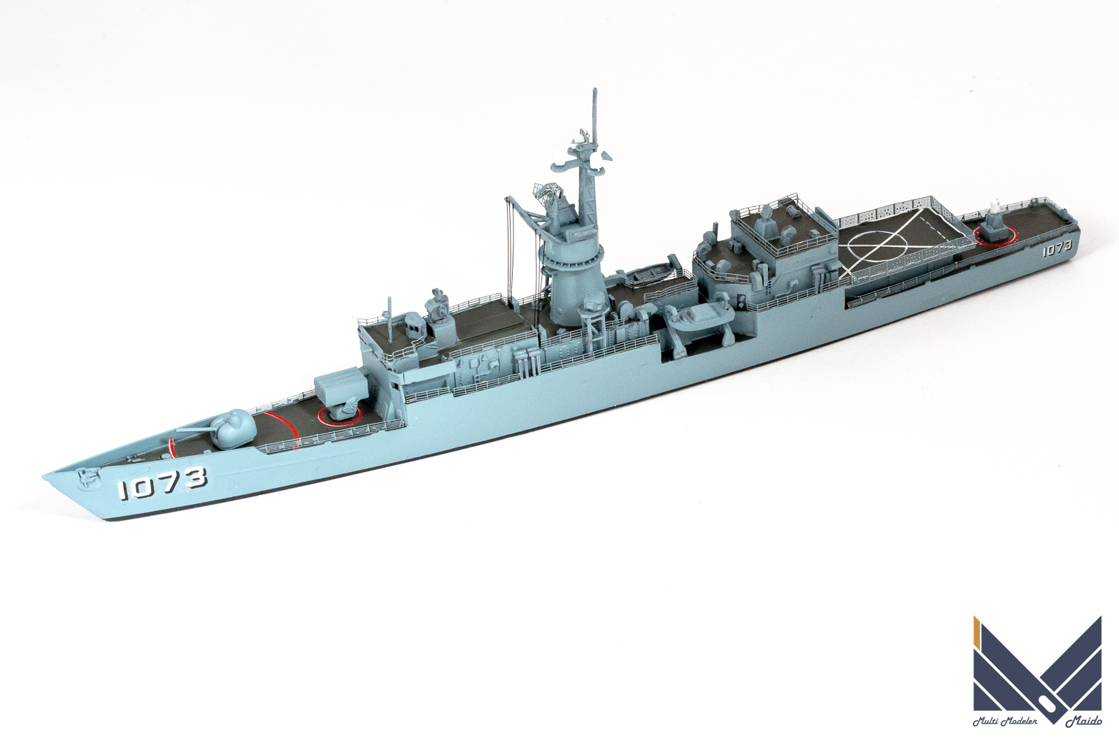 AFVクラブ　1/700　アメリカ海軍　ノックス級フリゲート　プラモデル　完成品