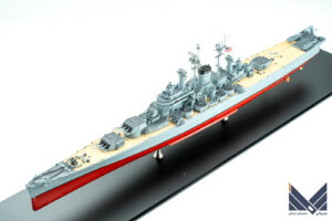ベリーファイアモデル　1/350　アメリカ海軍重巡洋艦　セーラム　プラモデル　完成品