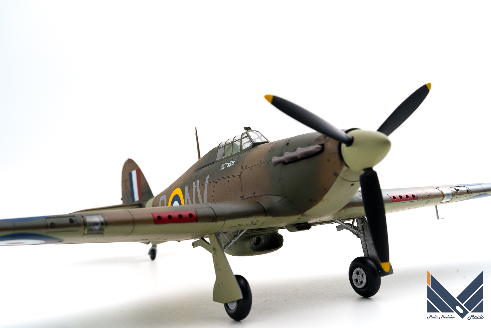 atsudra工房完成品】1/32 Hawker Hurricane Mk IIb - プラモデル