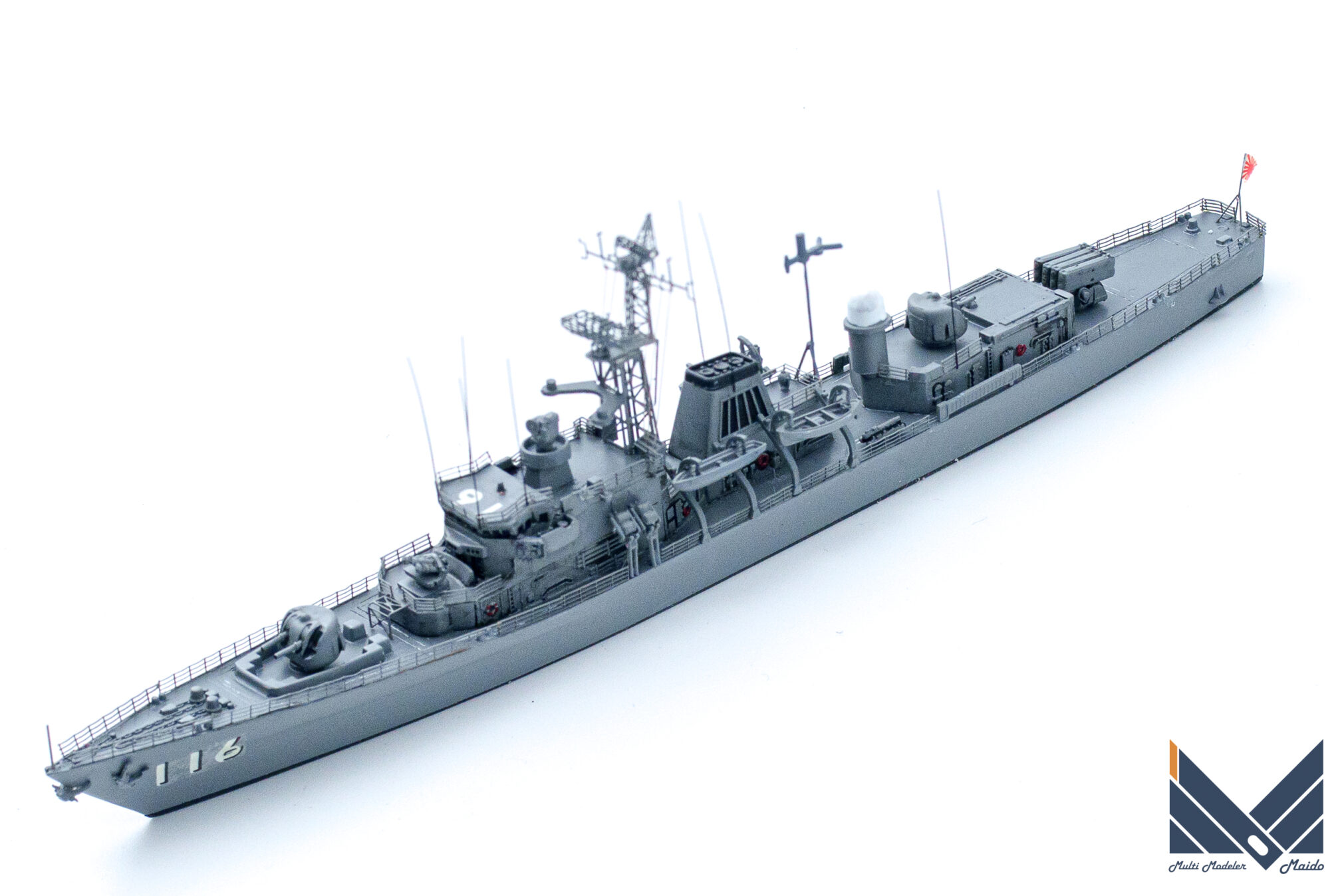 ピットロード　1/700　海上自衛隊　護衛艦　みねぐも　プラモデル　完成品