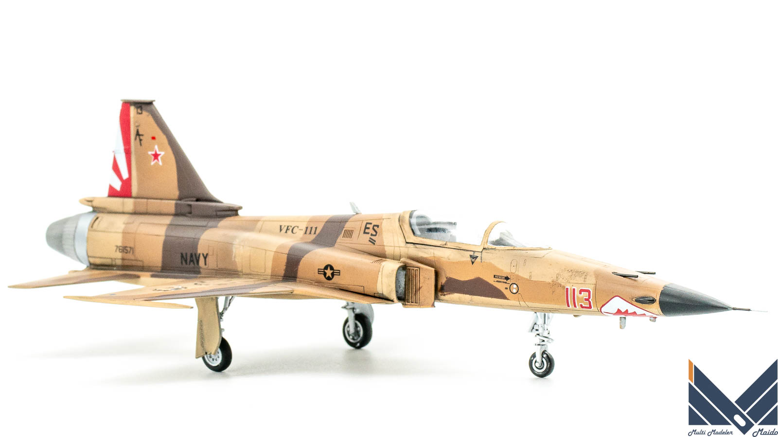 ハセガワ　1.72　架空　F-20N　アグレッサー　プラモデル　完成品