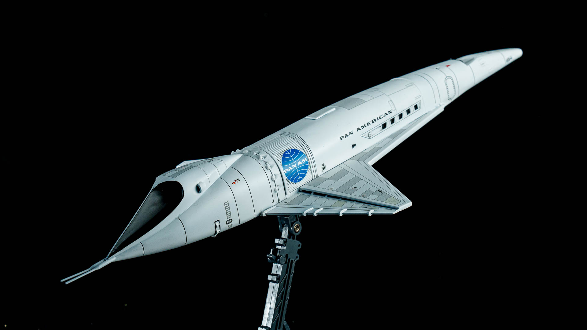メビウスモデル　1/144　オリオン号　2001年宇宙の旅　完成品　２回目