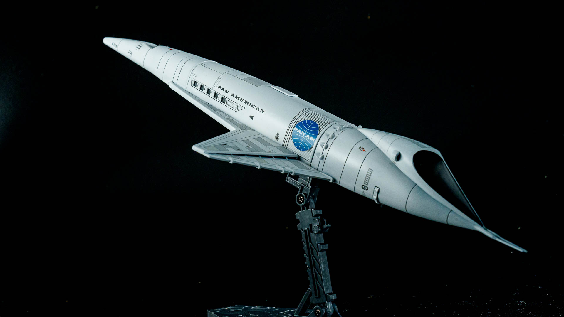 メビウスモデル　1/144　オリオン号　2001年宇宙の旅　完成品　２回目