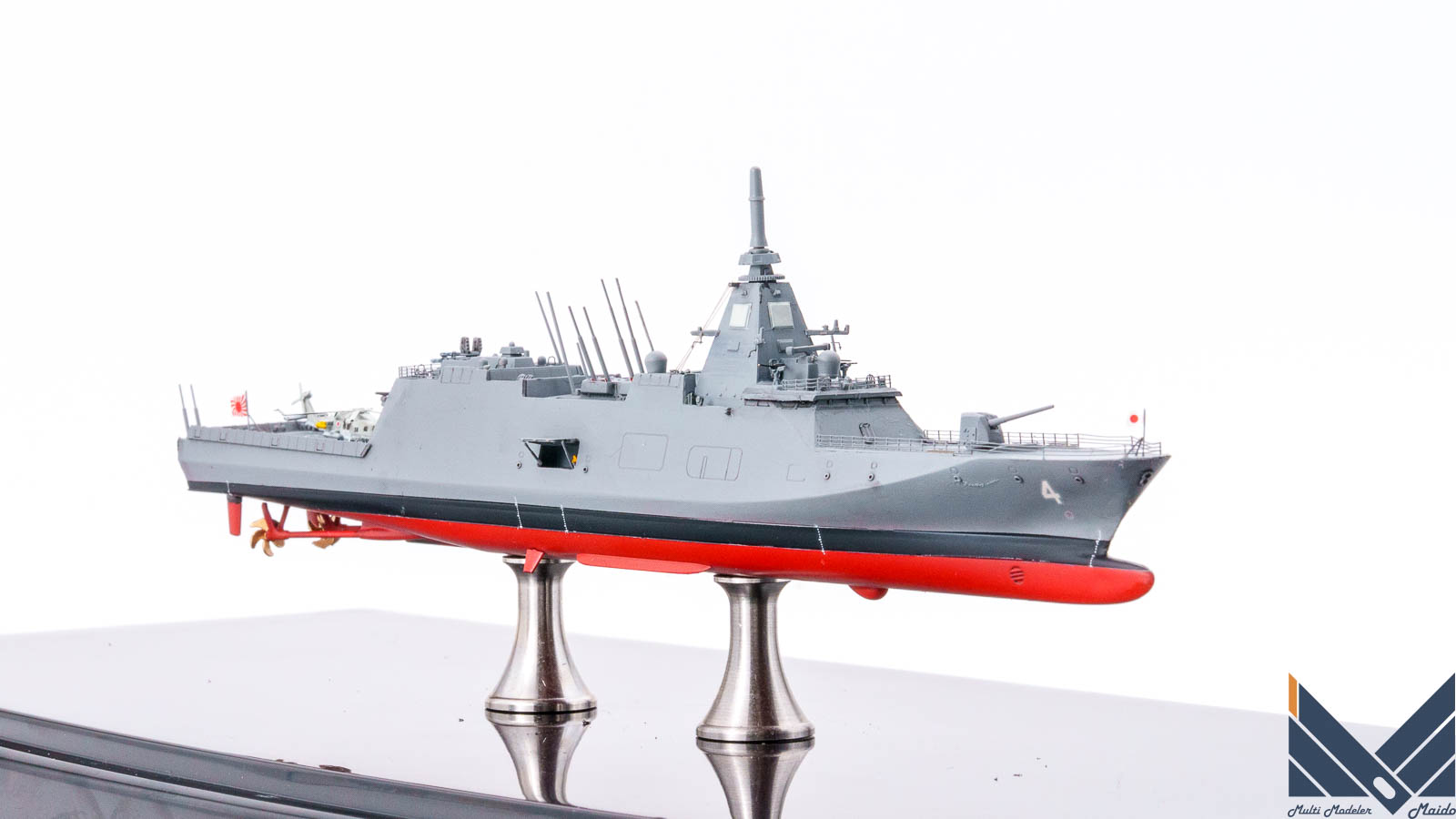 ピットロード　1/700　海上自衛隊もがみ型護衛艦みくま　プラモデル　完成品