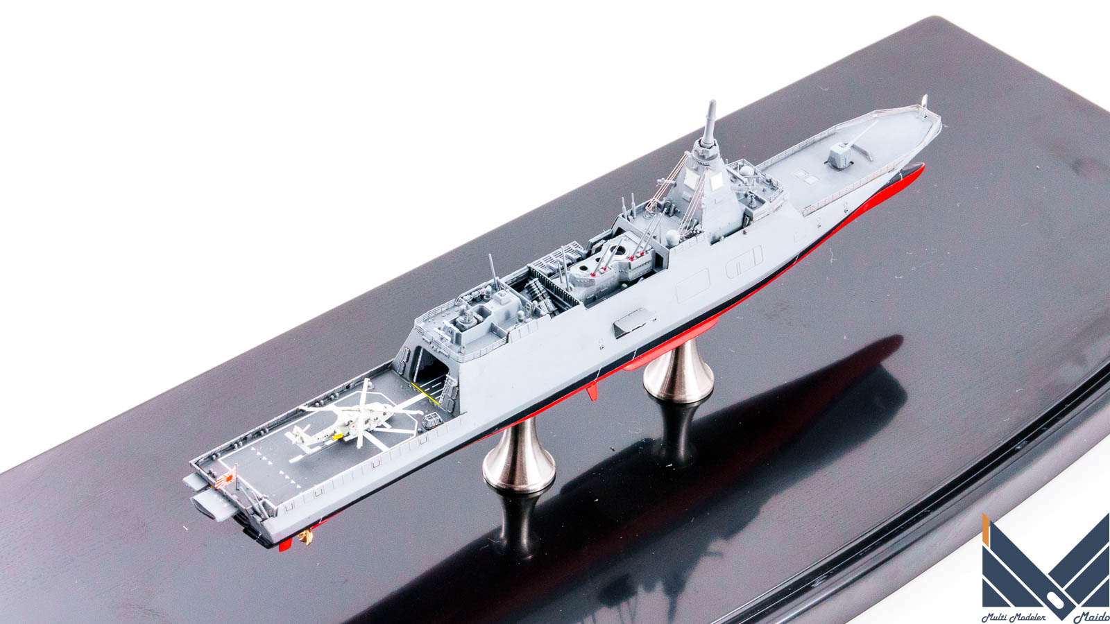 ピットロード　1/700　海上自衛隊もがみ型護衛艦みくま　プラモデル　完成品