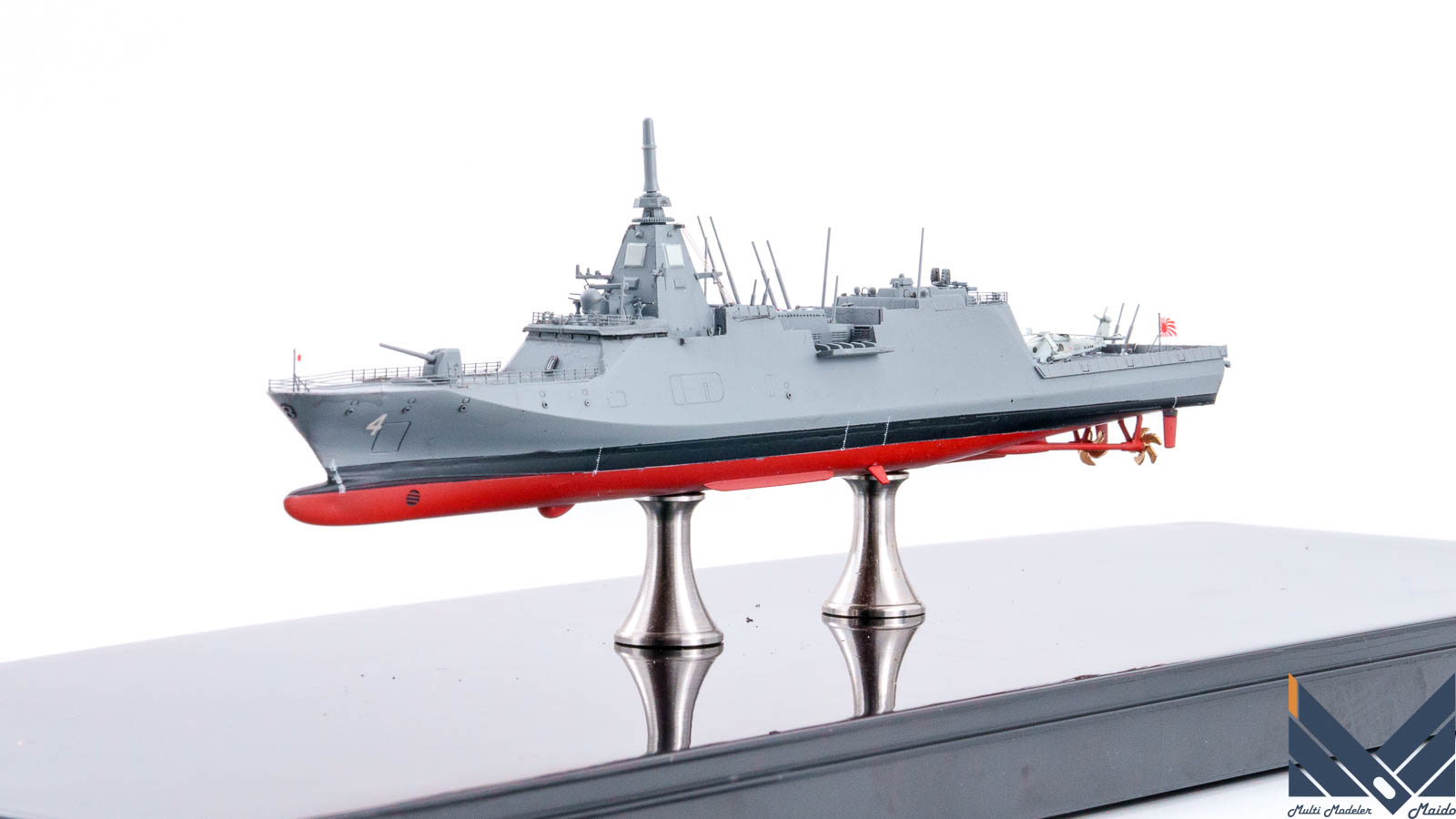 ピットロード　1/700　海上自衛隊もがみ型護衛艦みくま　プラモデル　完成品