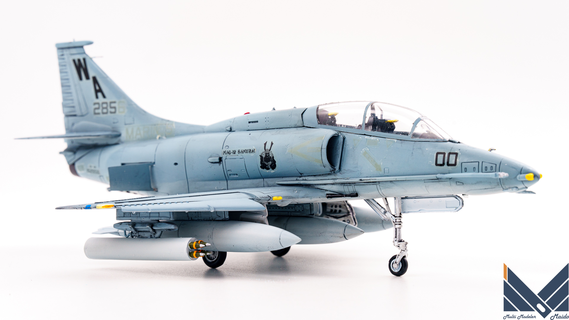 フジミ　1/72 OA-4M スカイホーク　プラモデル　完成品