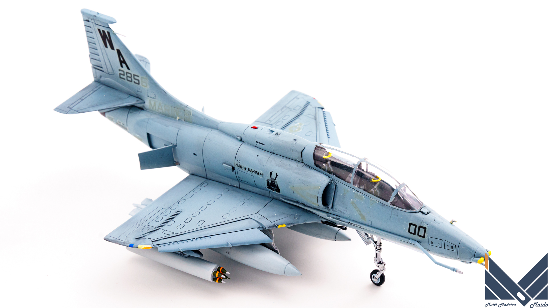 フジミ　1/72 OA-4M スカイホーク　プラモデル　完成品