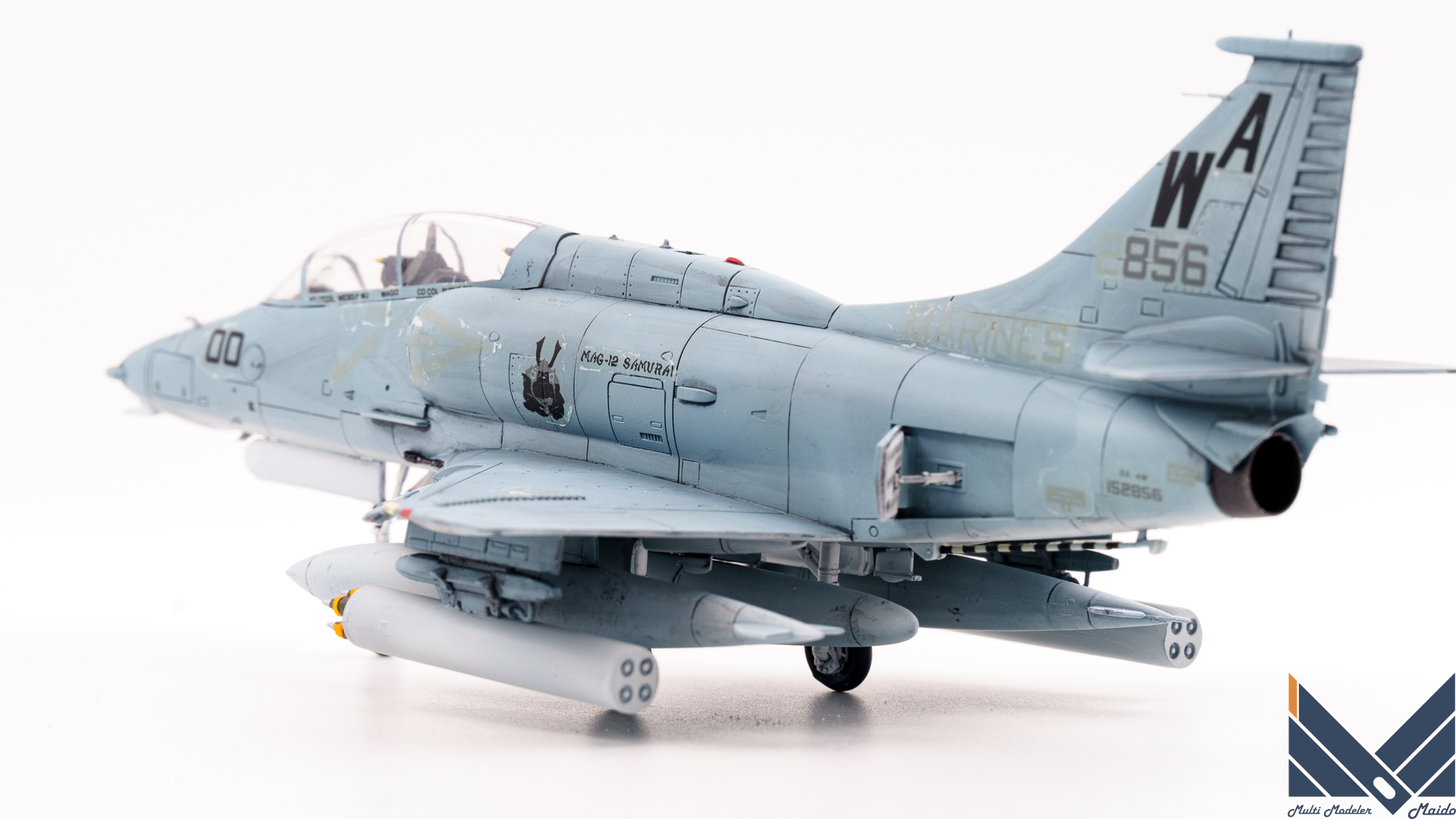 フジミ　1/72 OA-4M スカイホーク　プラモデル　完成品