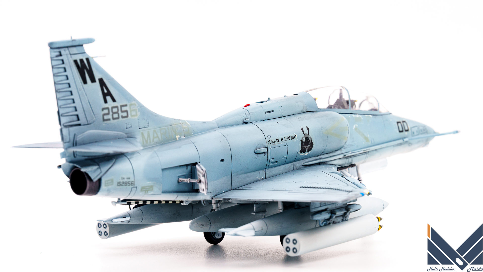 フジミ　1/72 OA-4M スカイホーク　プラモデル　完成品