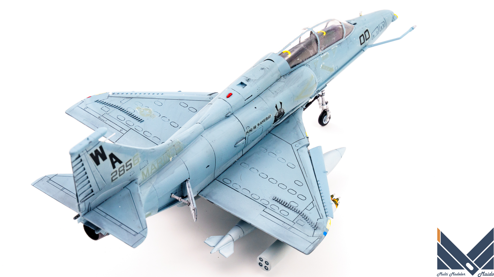 フジミ　1/72 OA-4M スカイホーク　プラモデル　完成品