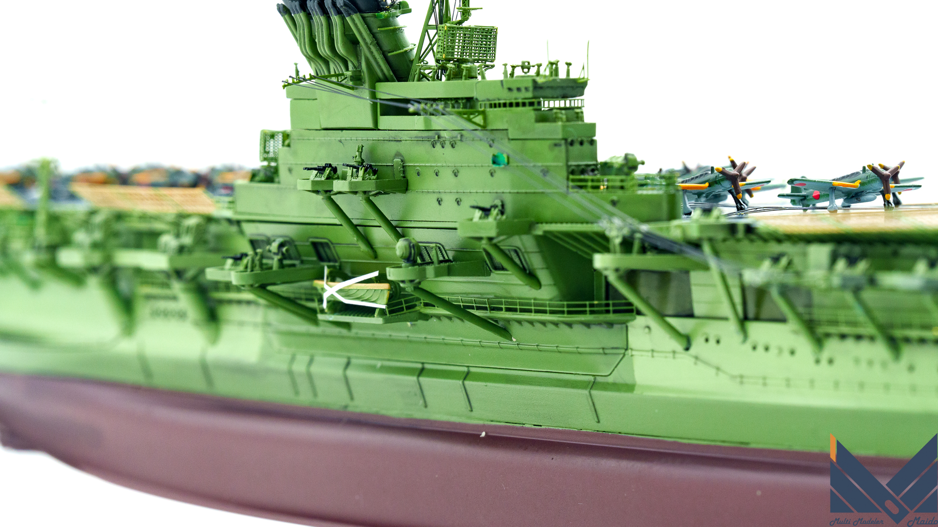 フジミ　1/700　日本海軍航空母艦信濃　プラモデル完成品　2025年製作