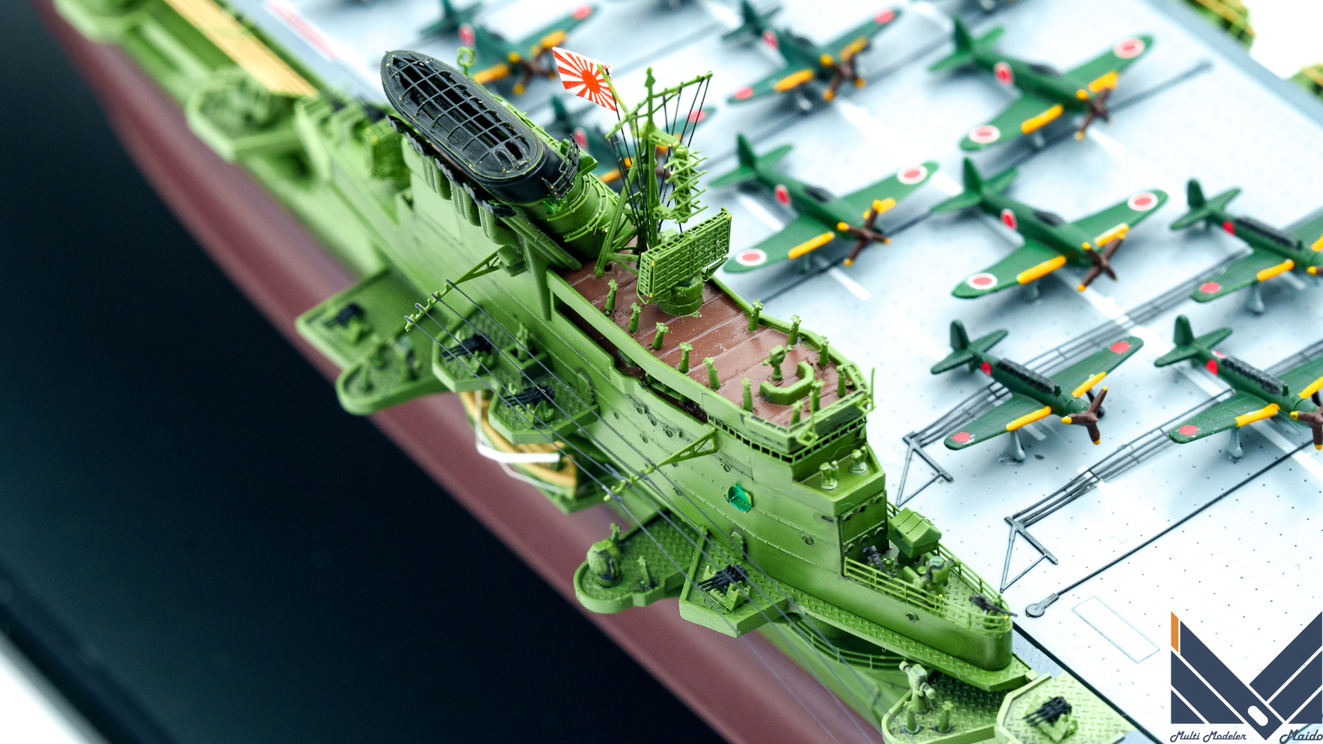 フジミ　1/700　日本海軍航空母艦信濃　プラモデル完成品　2025年製作