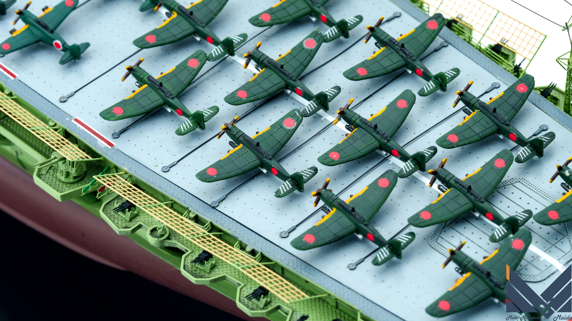 フジミ　1/700　日本海軍航空母艦信濃　プラモデル完成品　2025年製作