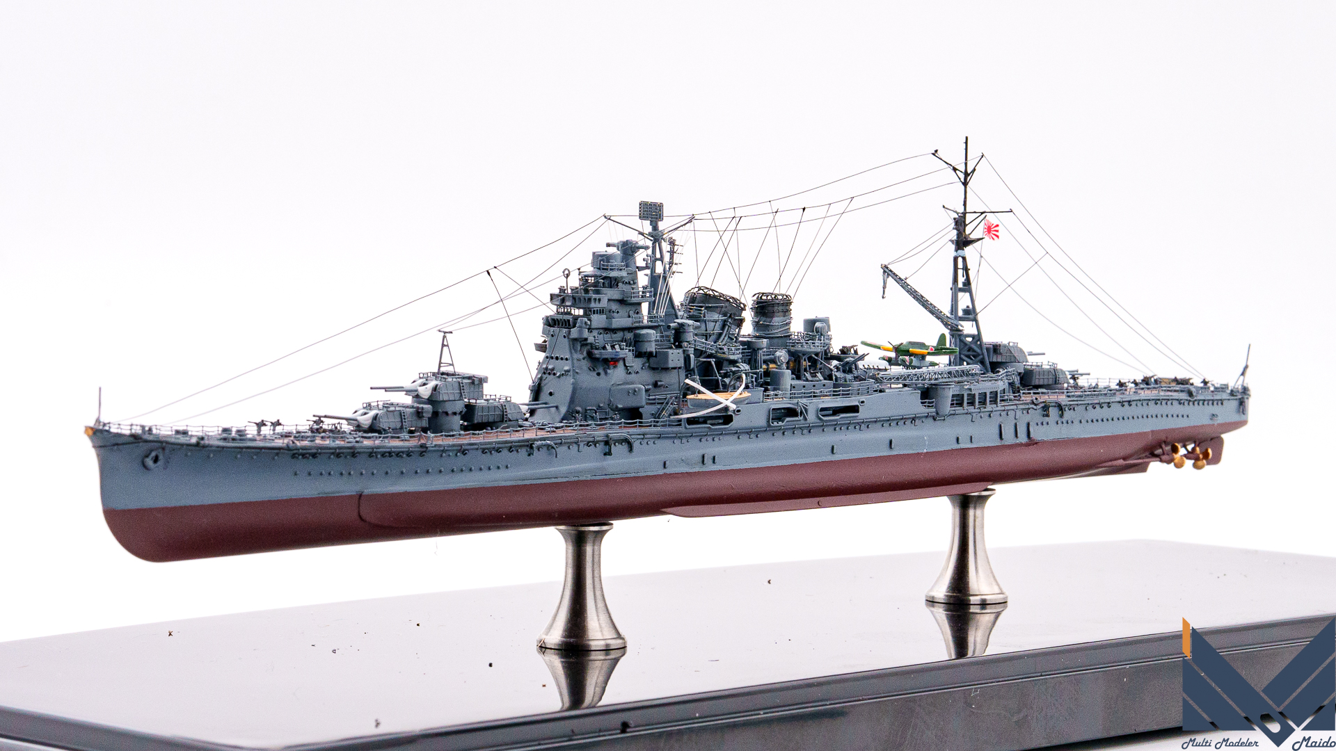 フジミ　1/700 日本海軍重巡洋艦　高雄　プラモデル　完成品