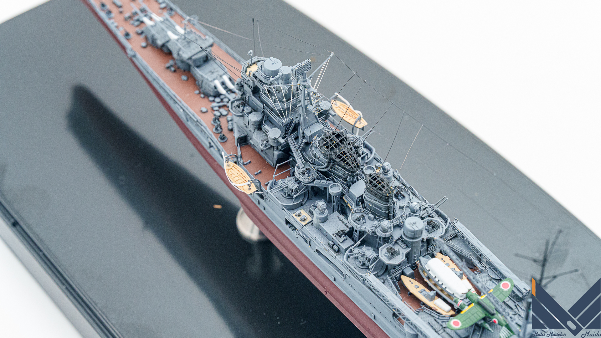 フジミ　1/700 日本海軍重巡洋艦　高雄　プラモデル　完成品