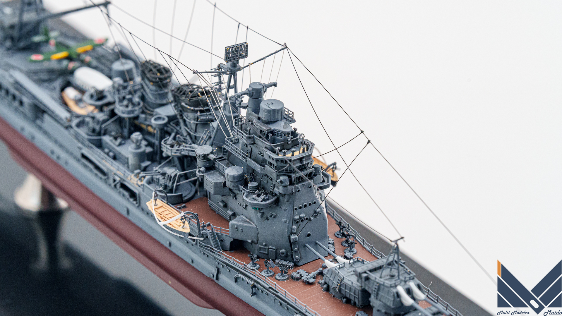 フジミ　1/700 日本海軍重巡洋艦　高雄　プラモデル　完成品