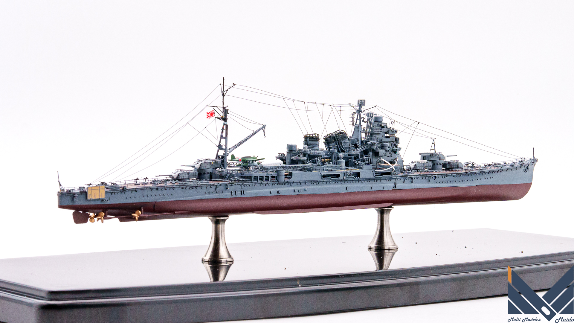 フジミ　1/700 日本海軍重巡洋艦　高雄　プラモデル　完成品