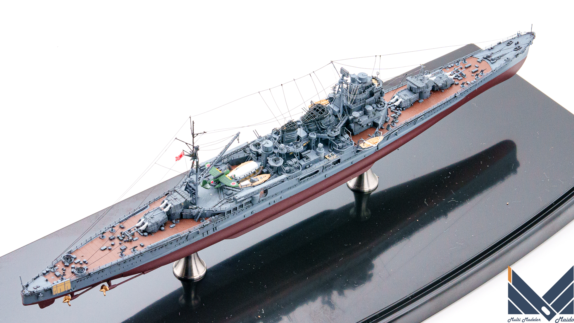 フジミ　1/700 日本海軍重巡洋艦　高雄　プラモデル　完成品