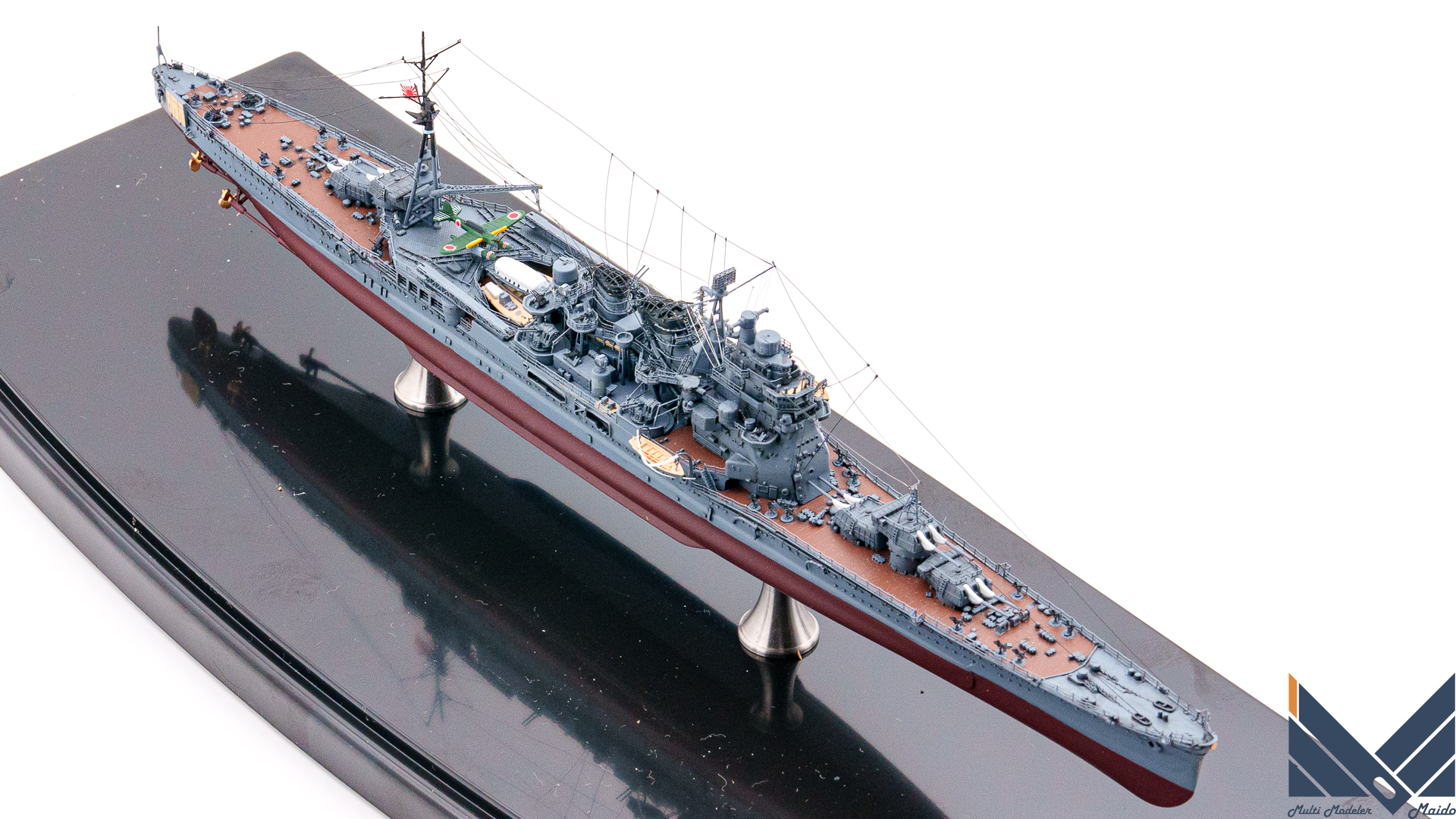 フジミ　1/700 日本海軍重巡洋艦　高雄　プラモデル　完成品