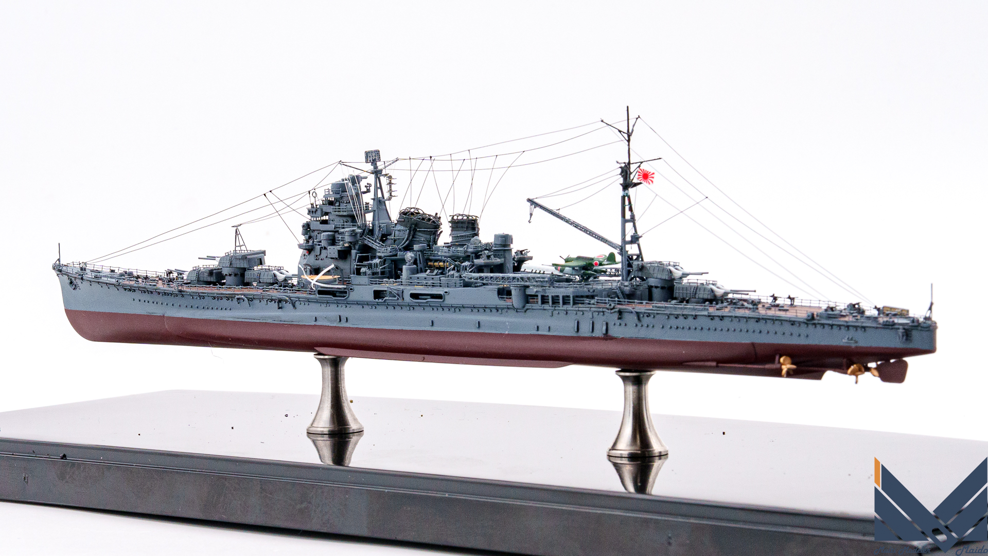 フジミ　1/700 日本海軍重巡洋艦　高雄　プラモデル　完成品