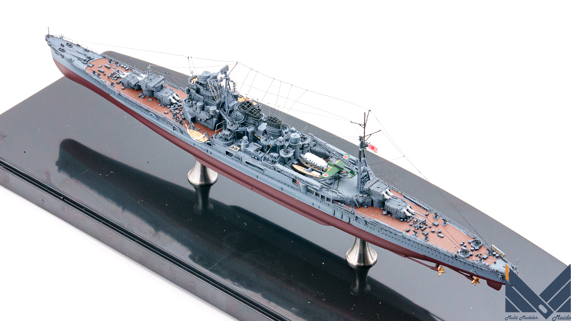 フジミ　1/700 日本海軍重巡洋艦　高雄　プラモデル　完成品