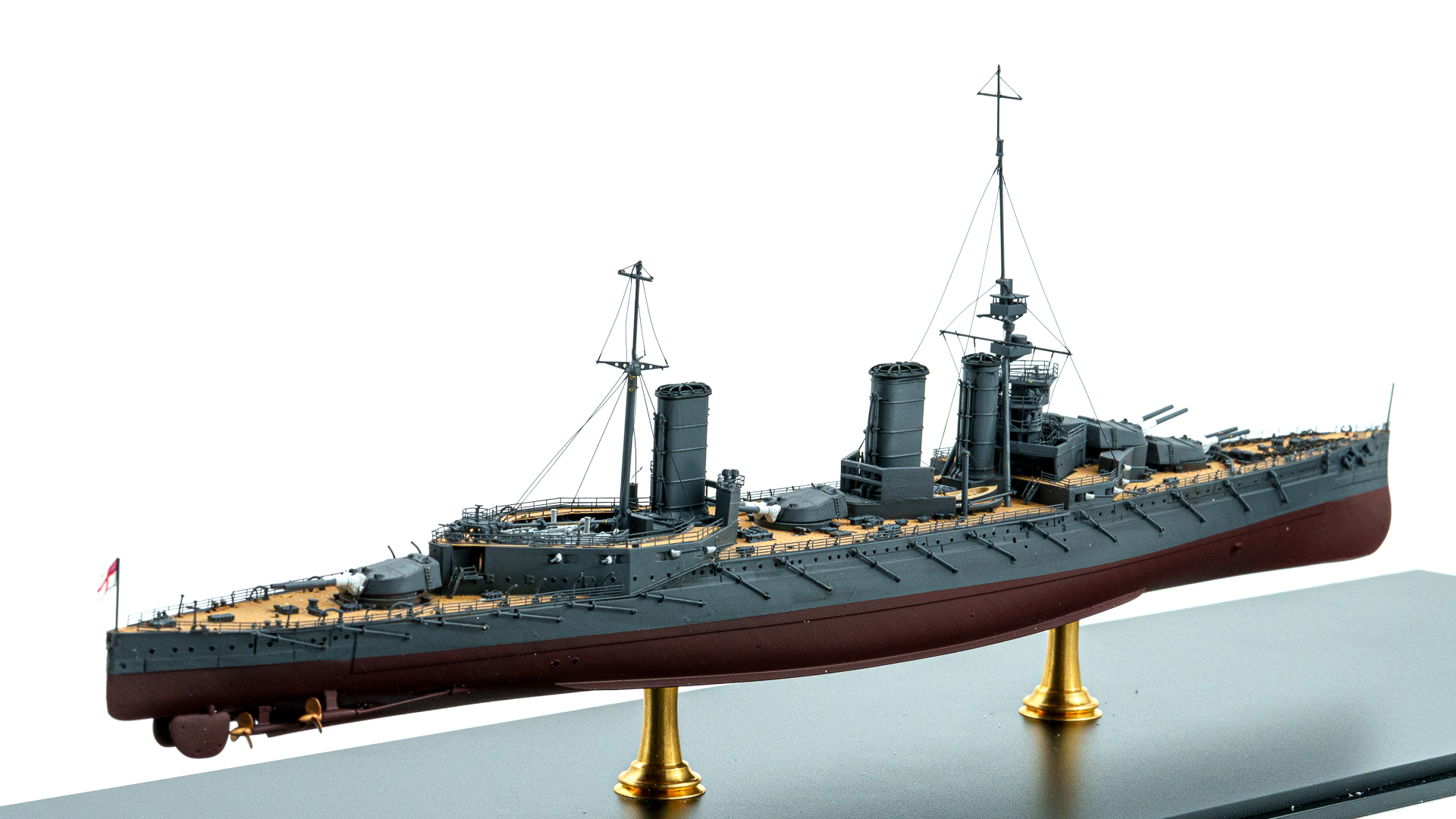 トライアンフモデル　1/700　イギリス海軍　巡洋戦艦　ライオン　完成品