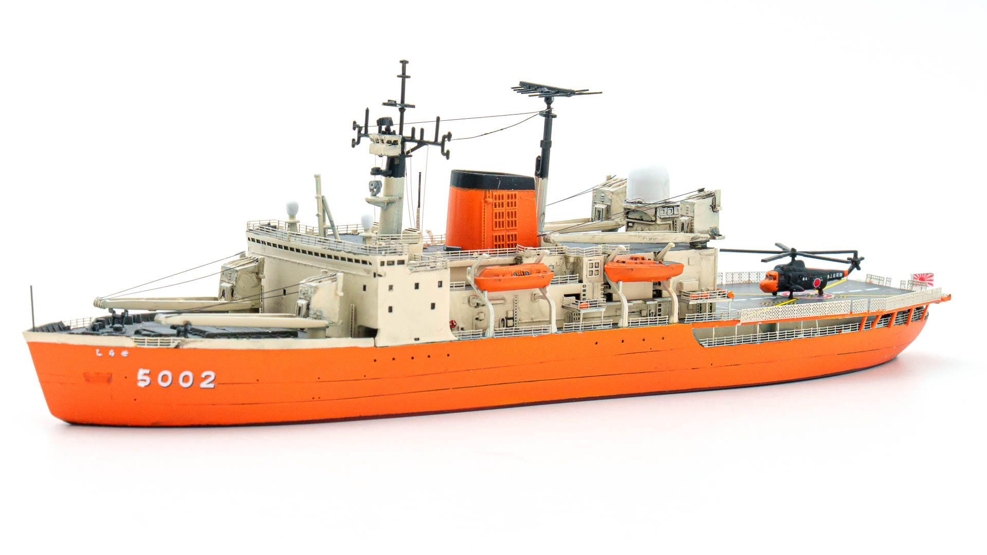 フォーサイト/シールズモデル　1/700　海上自衛隊　南極観測船　しらせ5002　プラモデル　完成品