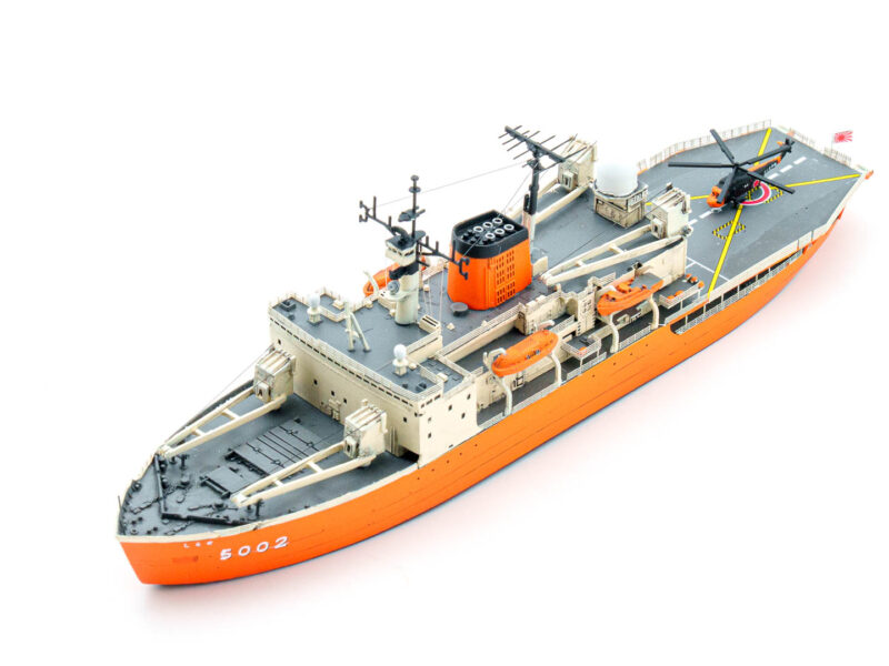 フォーサイト/シールズモデル　1/700　海上自衛隊　南極観測船　しらせ5002　プラモデル　完成品
