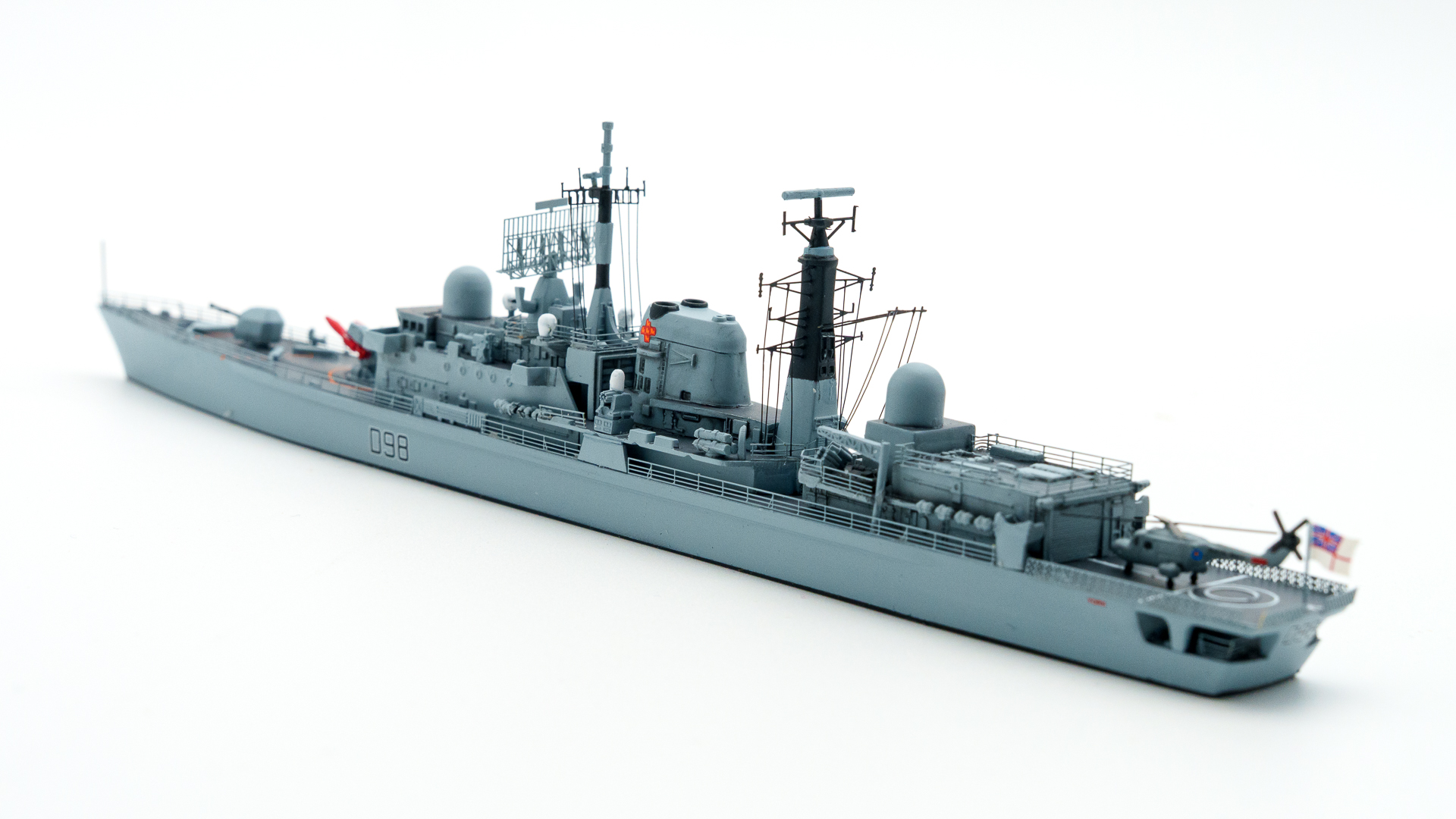 ドラゴン 1/700 イギリス海軍駆逐艦 ヨーク プラモデル 完成品