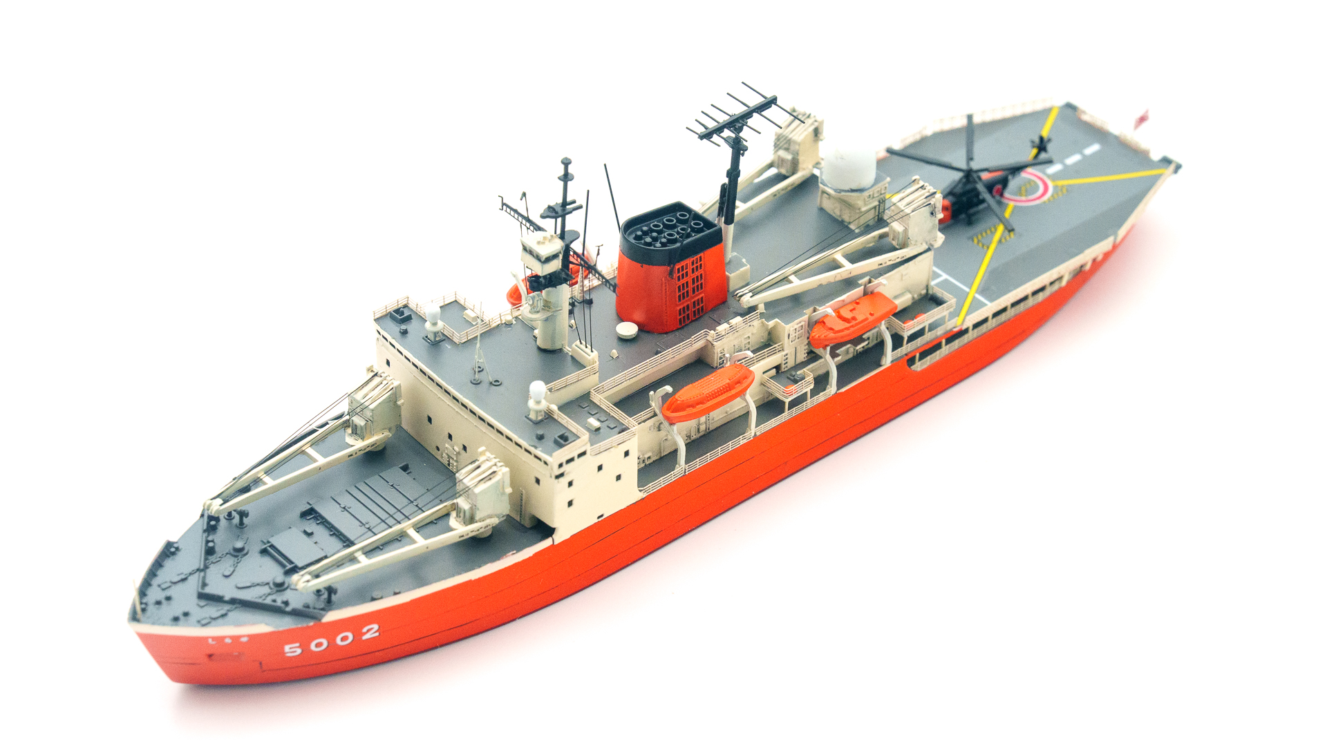 フォーサイト／シールズモデル　1/700 南極観測船　しらせ　5002　2026年完成品
