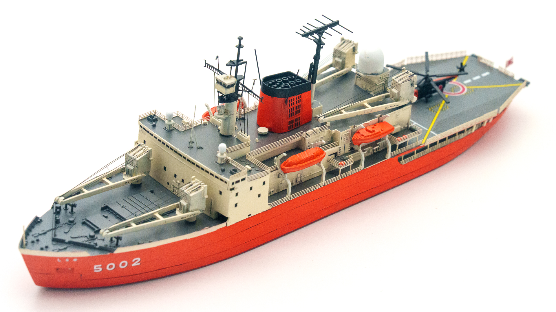 フォーサイト／シールズモデル　1/700 南極観測船　しらせ　5002　2026年完成品