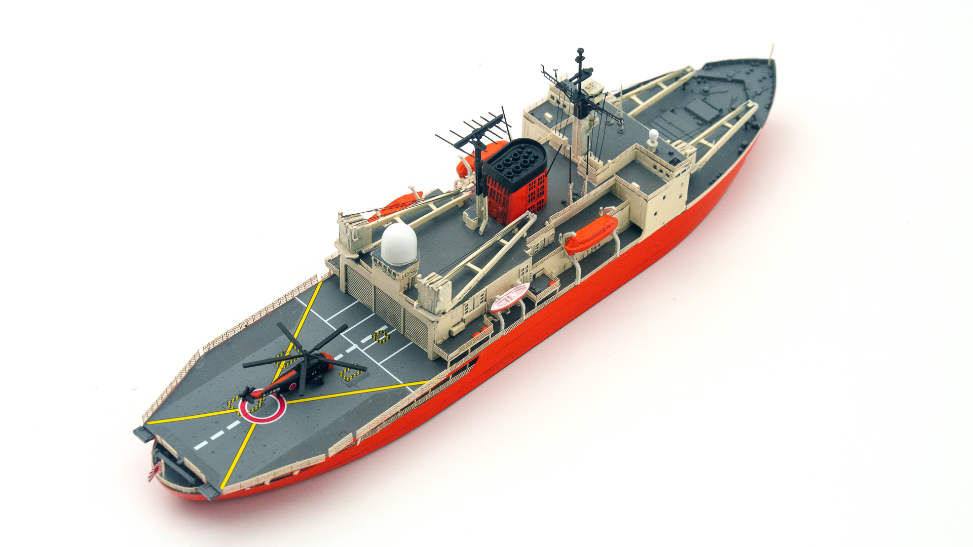 フォーサイト／シールズモデル　1/700 南極観測船　しらせ　5002　2026年完成品