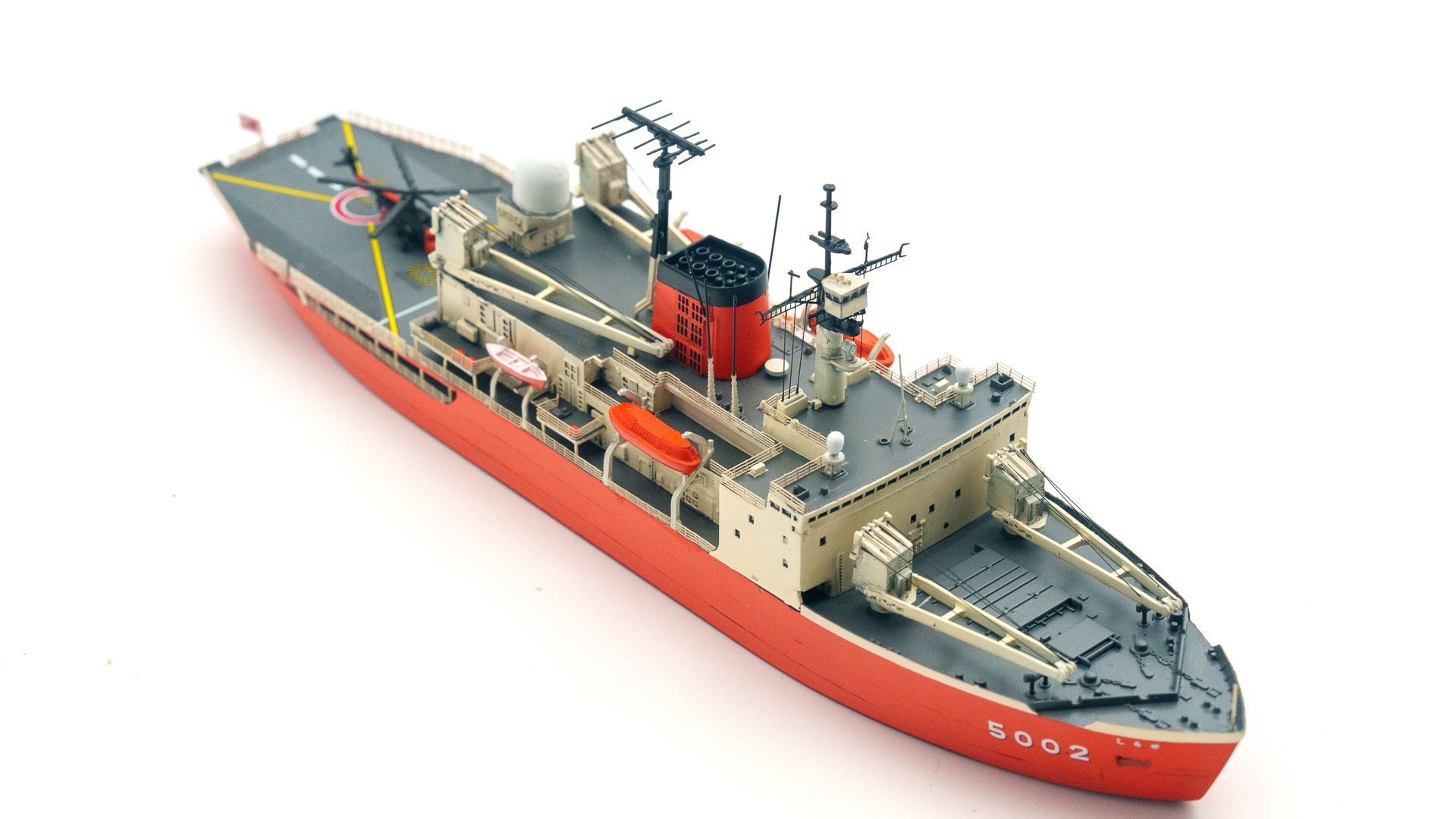 フォーサイト／シールズモデル　1/700 南極観測船　しらせ　5002　2026年完成品