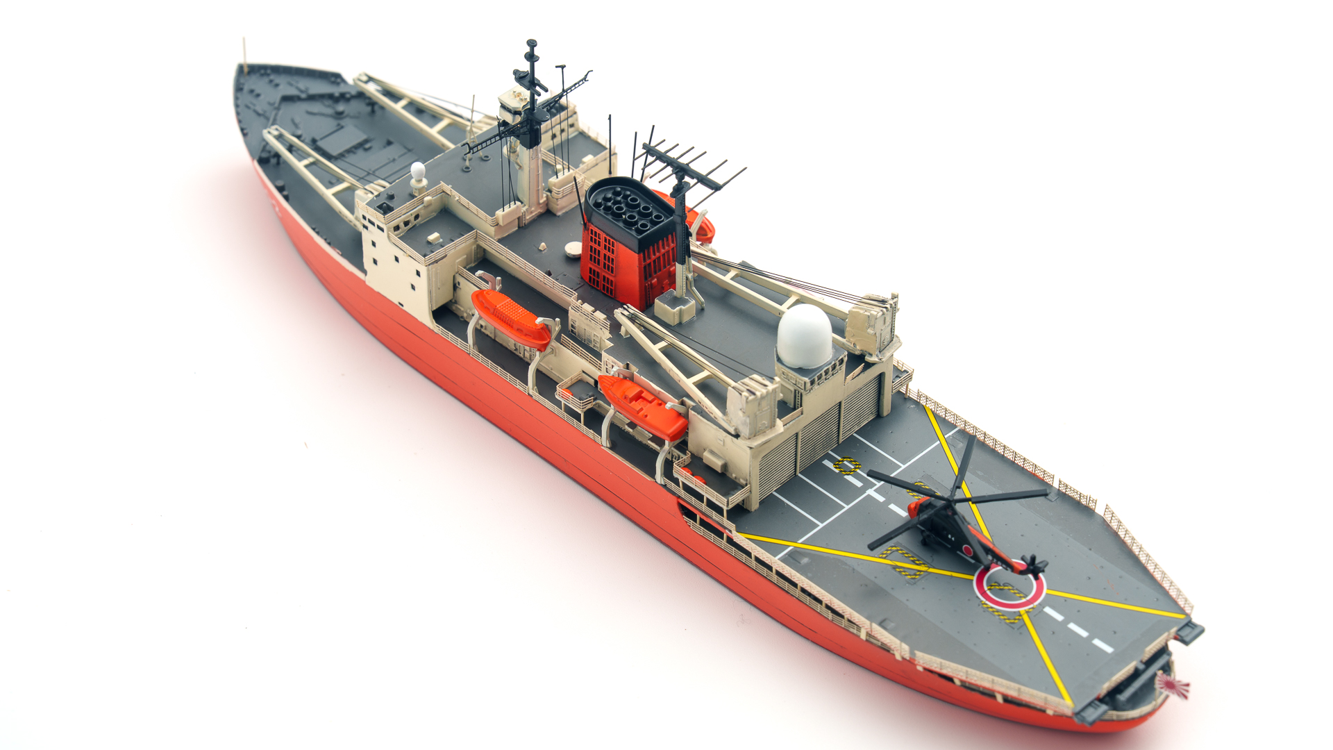 フォーサイト／シールズモデル　1/700 南極観測船　しらせ　5002　2026年完成品